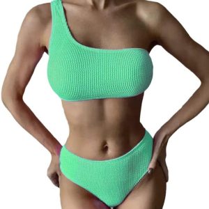 Swimwear |  Womens Crinkle Tanga Bikini Bottom Clothing Swimwear