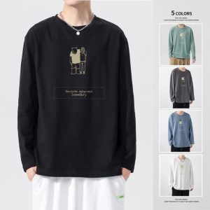 Tops & T-Shirts |  Mens Cafe Standard Long Sleeve T-Shirt Clothing Mens