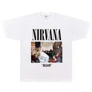 Tops & T-Shirts |  Mens Nirvana Unplugged T-Shirt Clothing Ivory