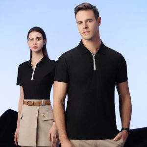 Tops & T-Shirts |  Mens Quarter Zip Knit Polo Shirt Clothing Mens