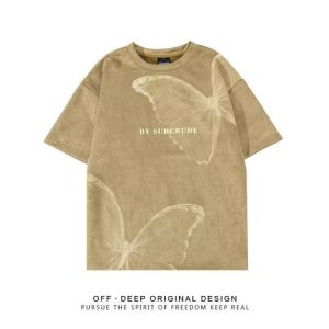 Tops & T-Shirts |  Mens Sunbleach Cut & Sew T-Shirt Clothing Mens