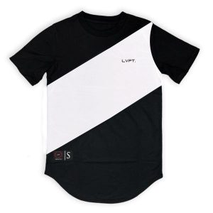 Tops & T-Shirts |  Mens Wave Cut And Sew T-Shirt Clothing Mens