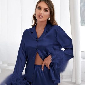 Tops & T-Shirts |  Womens Cropped Satin Shirt Clothing Tops & T-Shirts