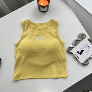 Tops & T-Shirts |  Womens Racer Vest Clothing Tops & T-Shirts