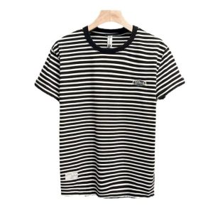 Tops & T-Shirts |  Womens Striped Baby Tee Ld44 Clothing Tops & T-Shirts