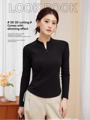 Tops & T-Shirts |  Womens Zip Through Jacket Clothing Tops & T-Shirts