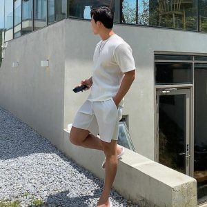 Trousers & Shorts |  Mens Boucle Shorts Clothing Mens