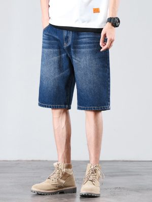 Trousers & Shorts |  Mens Brooklyn Straight Faded Denim Shorts Clothing Mens