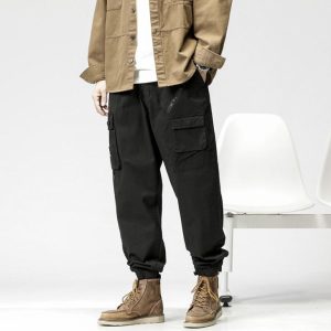 Trousers & Shorts |  Mens Cuffed Cargo Sn44 Clothing Mens