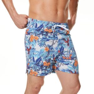 Trousers & Shorts |  Mens Levanto Swimsuit With Tropical Print Clothing Mens