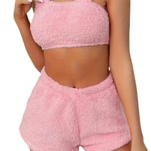 Trousers & Shorts |  Womens Fluffy Shorts Clothing Trousers & Shorts