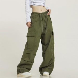 Trousers & Shorts |  Womens Low Rise Cargos Clothing Trousers & Shorts