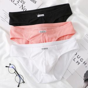 Underwear & Socks |  Mens Cotton Interlock Brief 4 Pack Clothing Mens