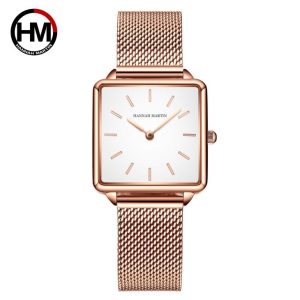 Watches |  Womens Octagon White Gold Mesh Watch Accessories Watches