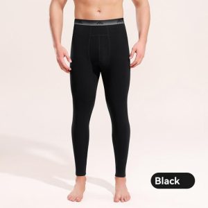 Sportswear |  Mens Logo Waistband Sports Leggings Clothing Black