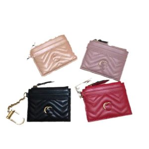 Bags |  Womens Initial Quilted Cardholder Accessories Bags