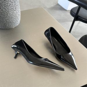 Heels |  Womens Kitten Heel Court Shoes Heels Black