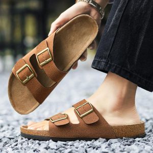 Sandals |  Womens Two Strap Buckle Sandals Sandals Sandals